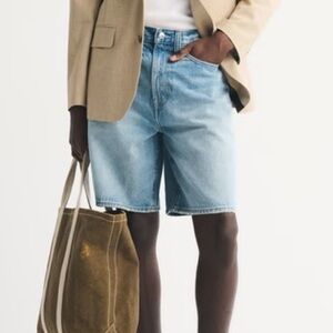 Abercrombie Rigid Denim Baggy Short